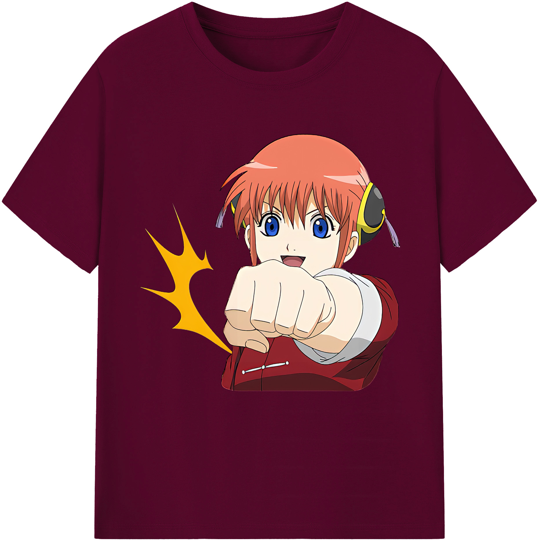 （画像用） ぎんたま 坂田銀時（さかたぎんとき） 神楽 志村新八（しむら しんぱち） GINTAMA Sakata Gintoki Kagura Shimura Shinpachi レディースカジュアルプリントTシャツ（綿100％）